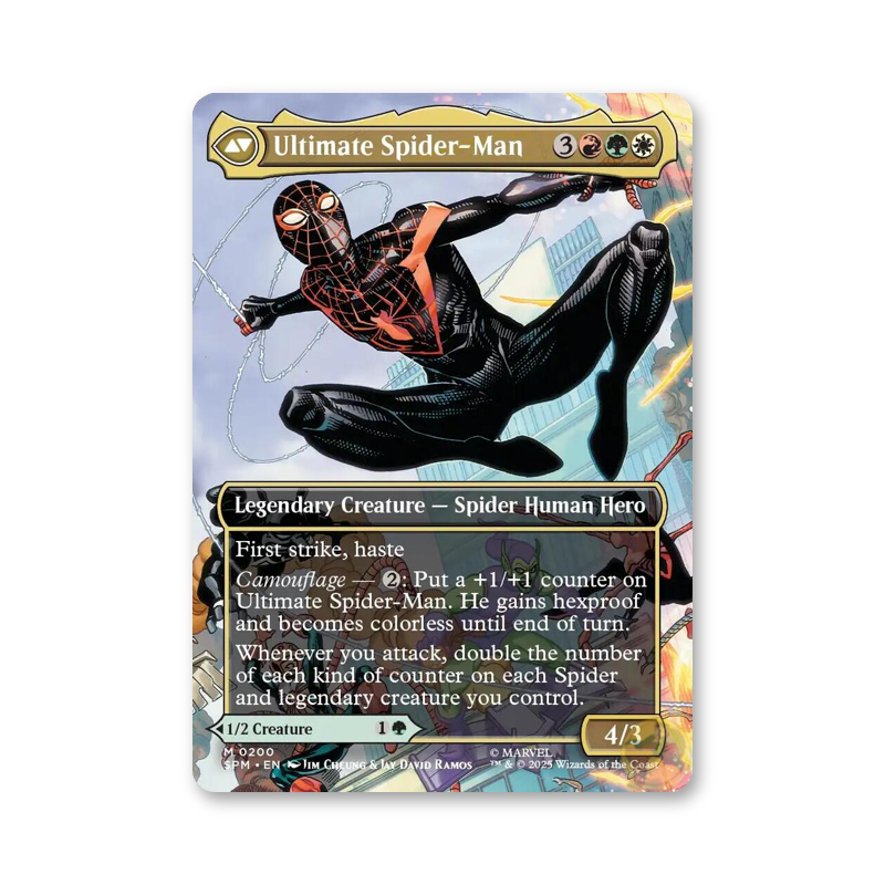 Miles Morales / Ultimate Spider-Man (Borderless) - 200 (Marvel's Spider-Man)