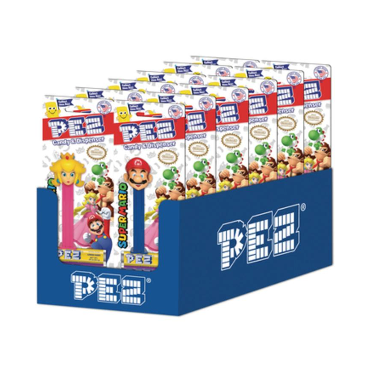 Super Mario PEZ Blister Pack (Styles May Vary)