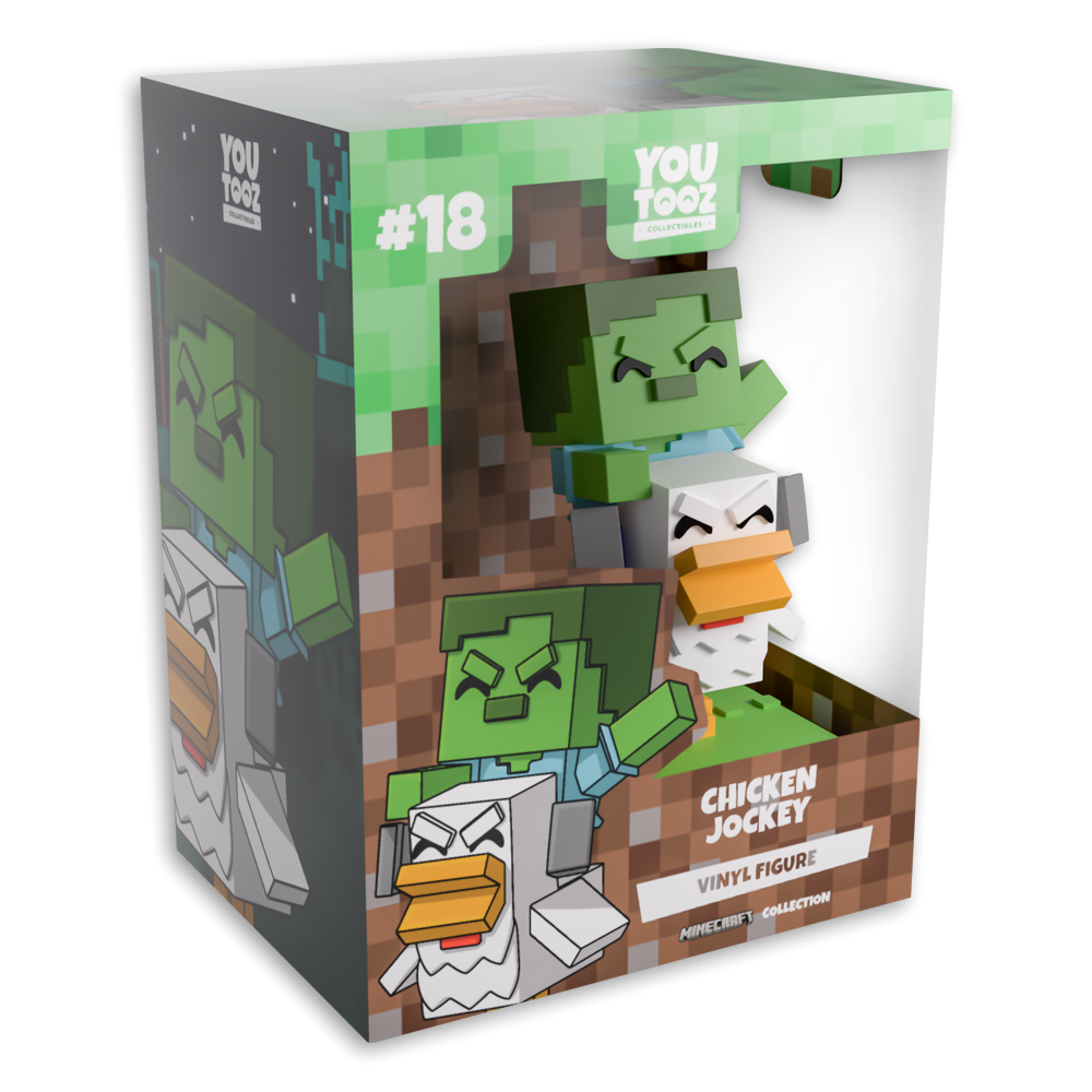 Minecraft - Chicken Jockey Vinyl Figure (YooTooz)