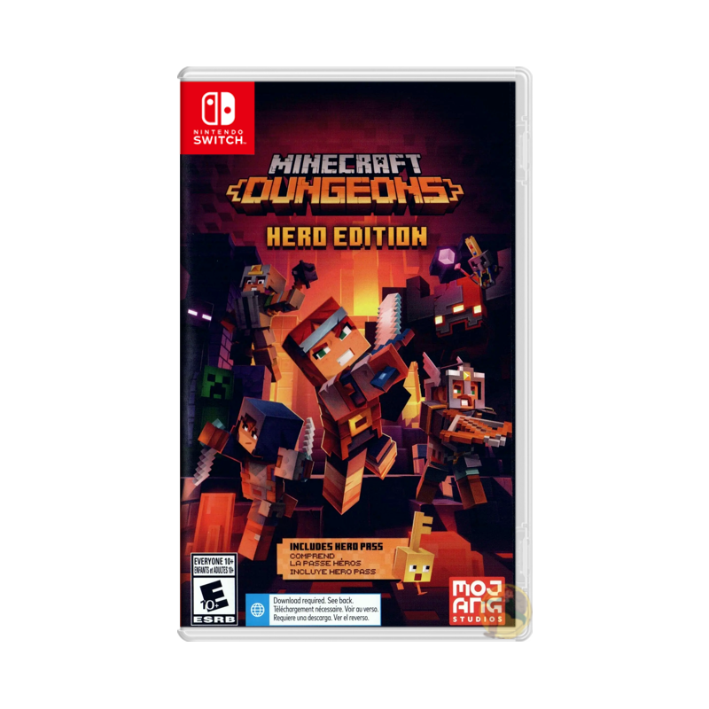 Minecraft Dungeons [Hero Edition] (Nintendo Switch) – Spanky's Loot Stash