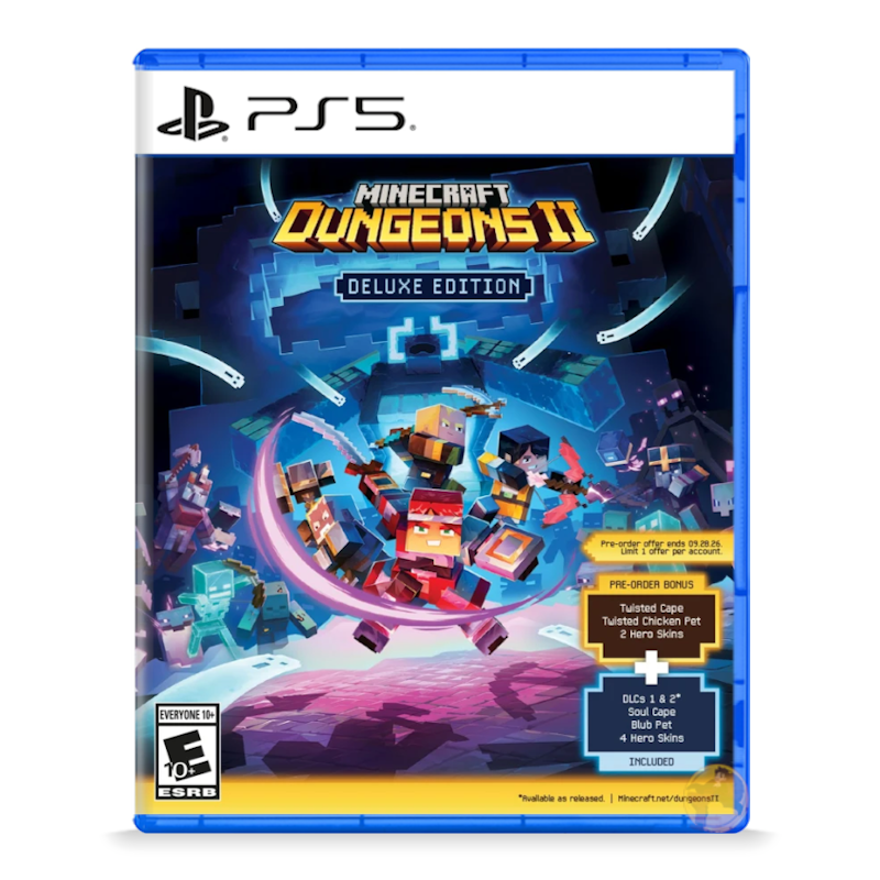 Minecraft Dungeons II: Deluxe Edition (PlayStation 5) [PRE-ORDER]