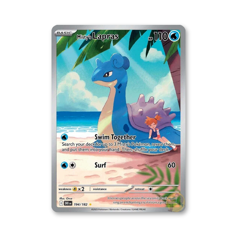 Misty's Lapras - 194/182 (Destined Rivals)
