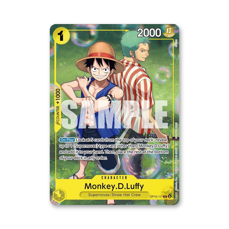 Monkey.D.Luffy - OP10-111 (Learn Together Deck Set - Set Sail Event)