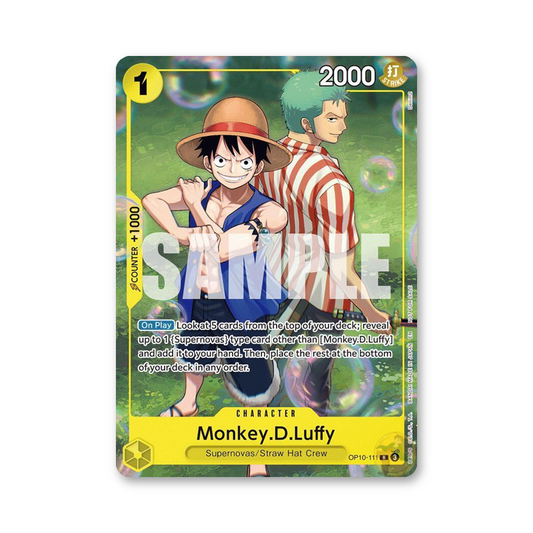 Monkey.D.Luffy - OP10-111 (Learn Together Deck Set - Set Sail Event)