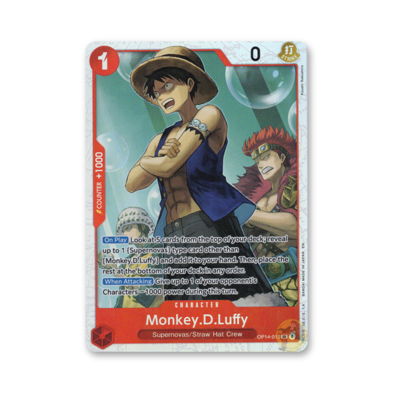 Monkey D. Luffy - OP14-013 (The Azure Sea's Seven)