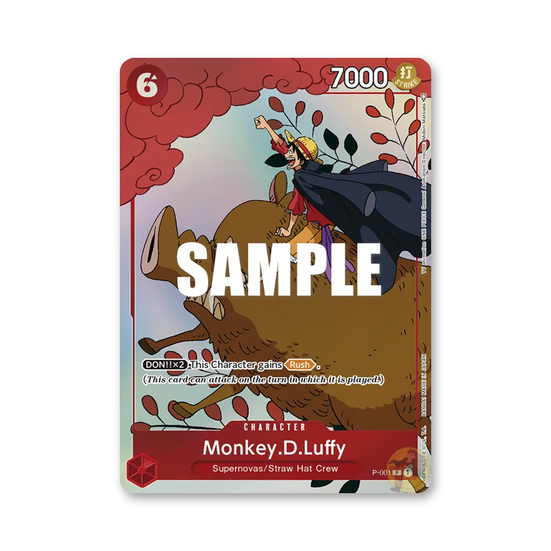 Monkey.D.Luffy - P-001 (Gift Collection 2023)