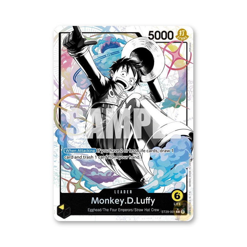 Monkey.D.Luffy (Parallel) - ST29-001 (Starter Deck 29: Egghead)