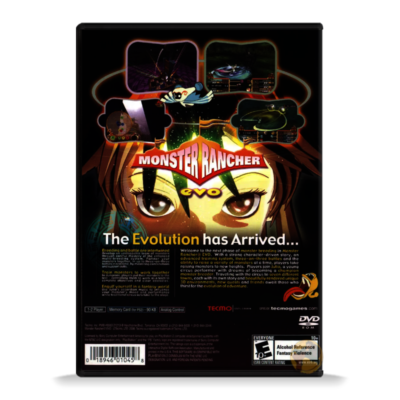 Monster Rancher EVO (PlayStation 2)