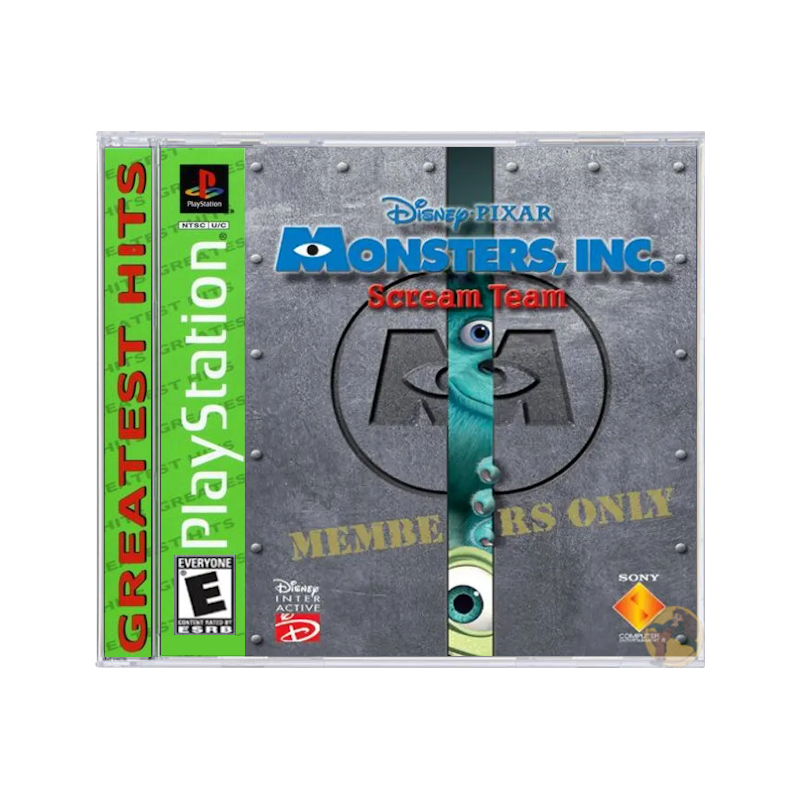 Monsters, Inc. Scream Team [Greatest Hits] (PlayStation 1)