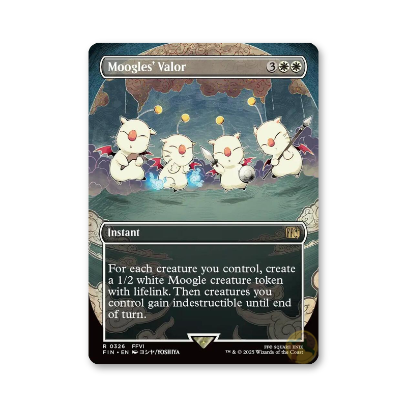Moogles' Valor (Borderless) - 326 (FINAL FANTASY)