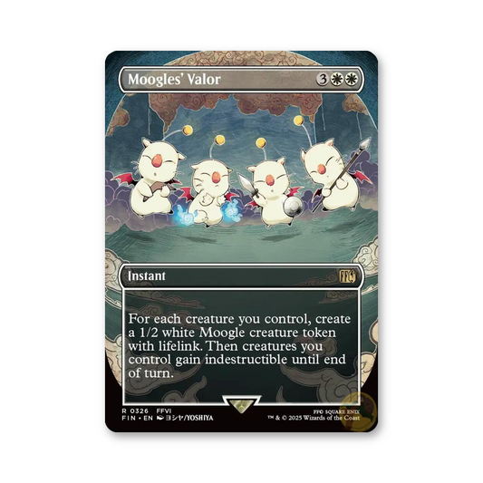Moogles' Valor (Borderless) - 326 (FINAL FANTASY)