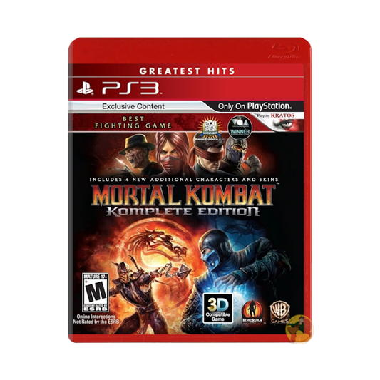 Mortal Kombat Komplete Edition [Greatest Hits] (PlayStation 3)