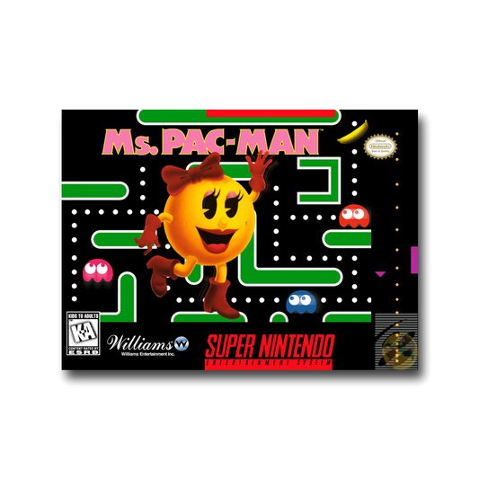 Ms. Pac-Man (Nintendo SNES)