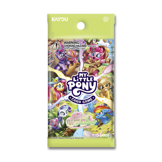 My Little Pony: Fantasy Wonderland Booster Pack 01 (Kayou NA) [5 Cards]