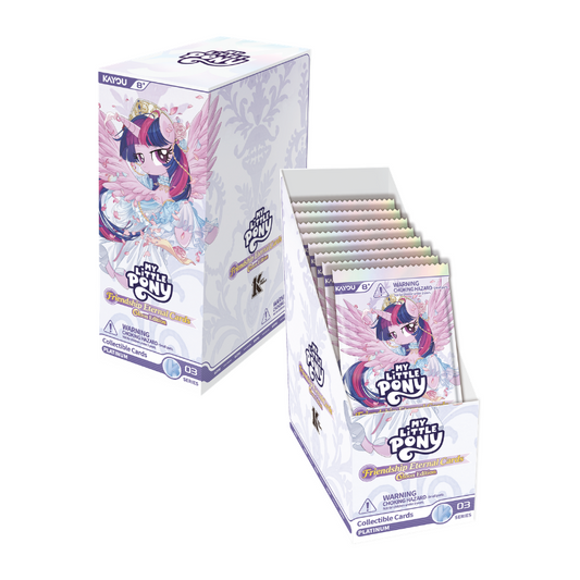 My Little Pony: Friendship Eternal Collectable Cards - Moon Edition Series 3 Booster Box (Kayou NA) [12 Packs] (PREORDER)