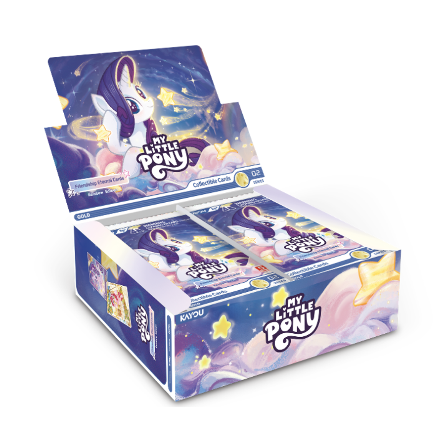 My Little Pony: Friendship Eternal Collectable Cards - Rainbow Edition Series 2 Booster Box (Kayou NA) [20 Packs]