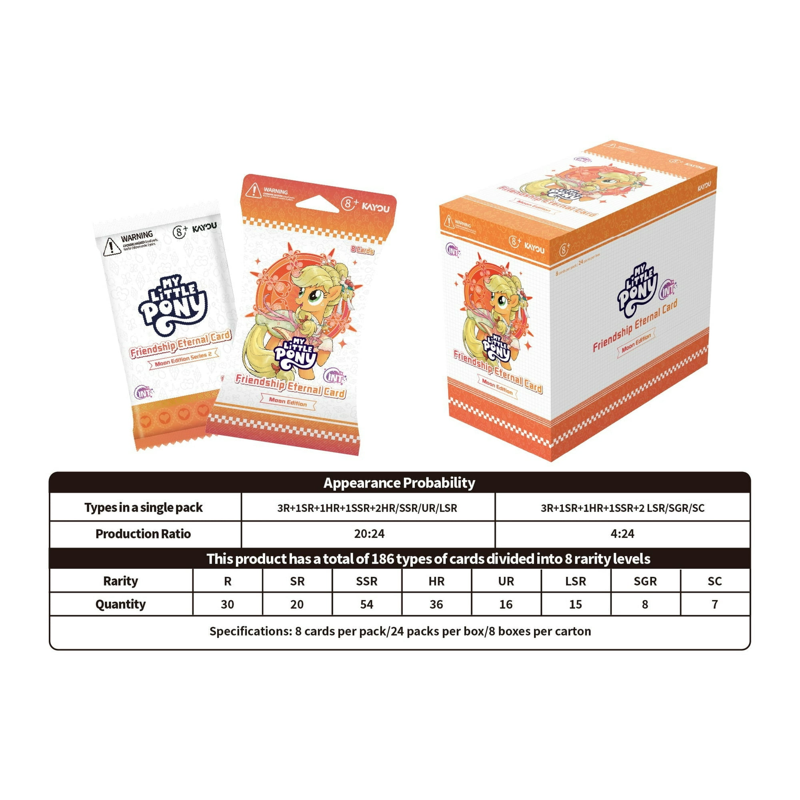 My Little Pony Friendship Eternal Collectable Cards: Moon Edition Booster Box (Kayou NA) [24 Packs]