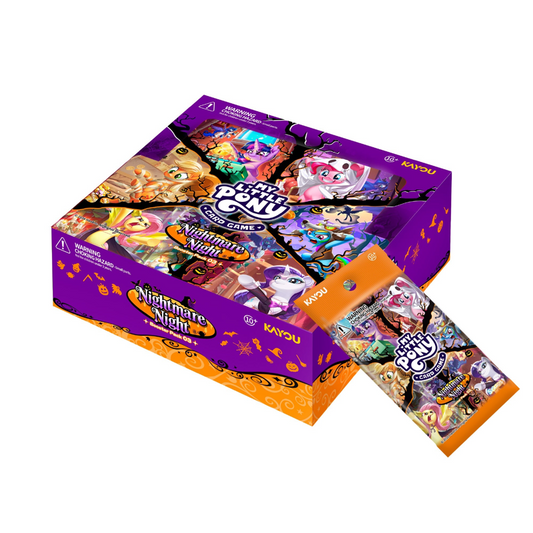 My Little Pony TCG: Nightmare Night Booster Box (Kayou NA) [PRE-ORDER]