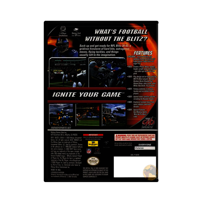 NFL Blitz 2003 (Nintendo GameCube)