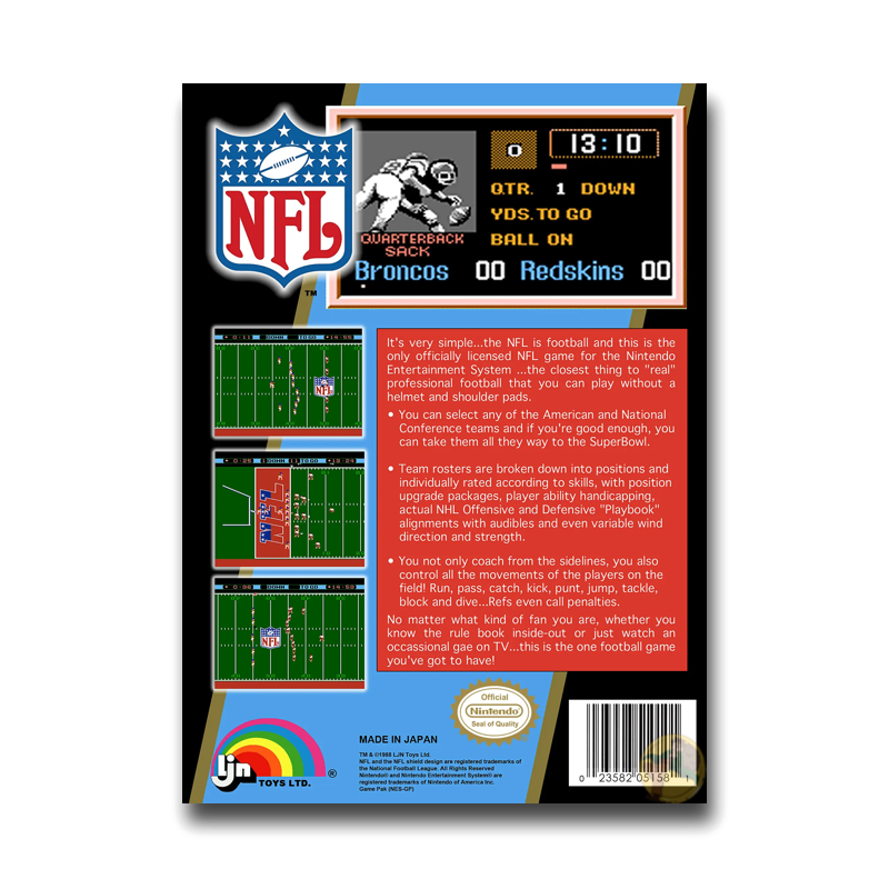 NFL Football (Nintendo NES)