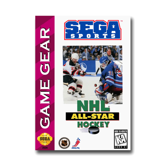 NHL All-Star Hockey (Sega Game Gear)