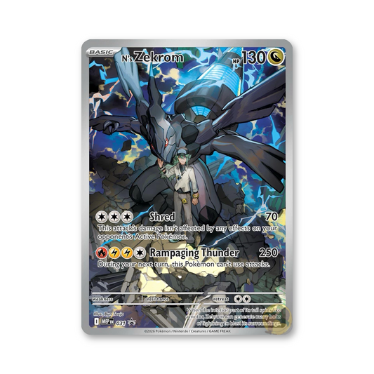 N's Zekrom - 031 (Mega Evolution Promo Cards)