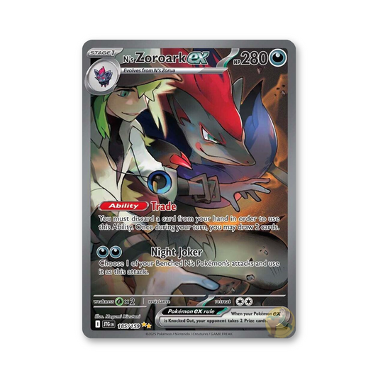 N's Zoroark ex - 185/159 (Journey Together)