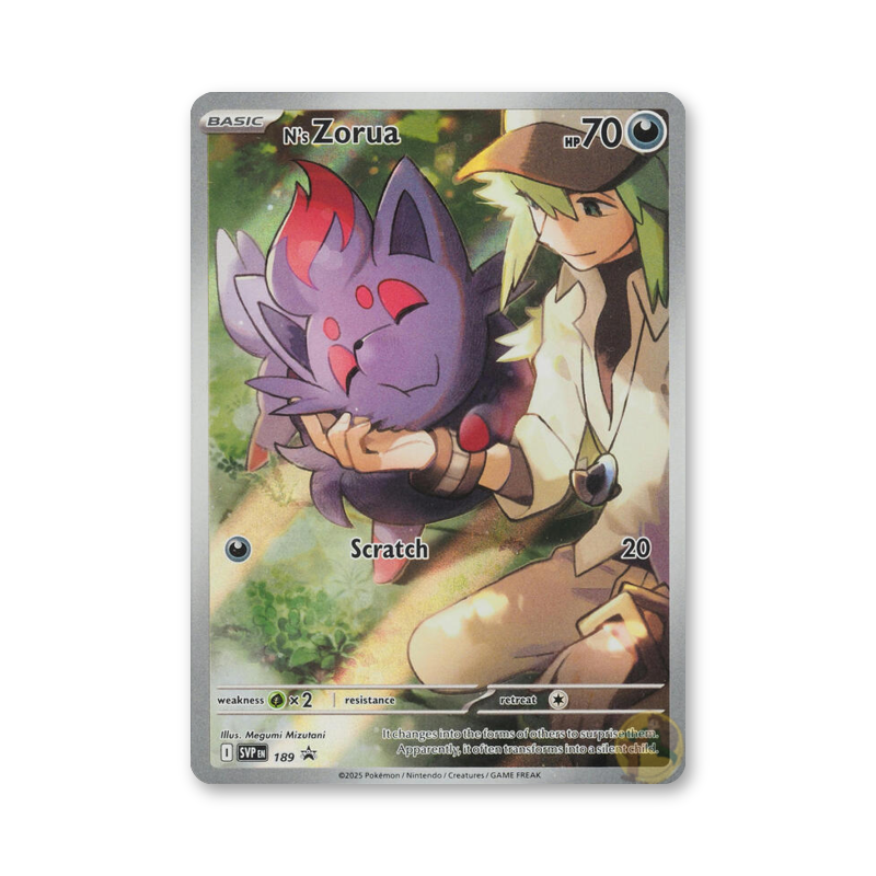 N's Zorua - 189 (Scarlet & Violet Promo Cards)