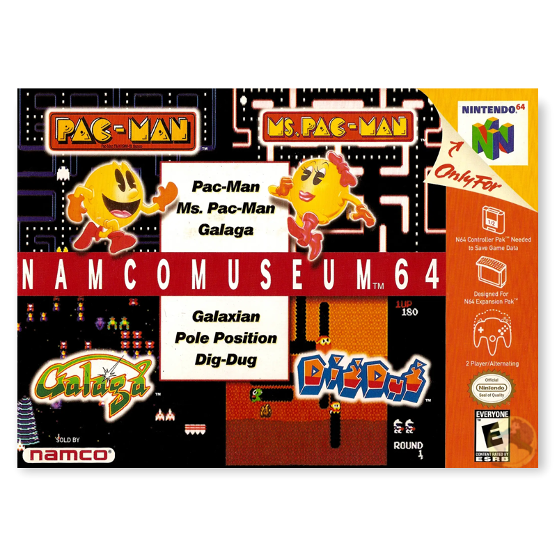 Namco Museum 64 (Nintendo 64)