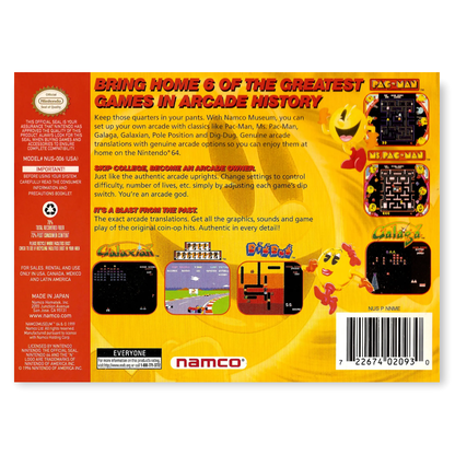 Namco Museum 64 (Nintendo 64)