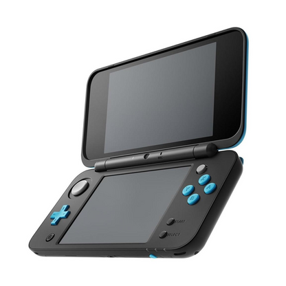 New Nintendo 2DS XL Console - Black and Turquoise
