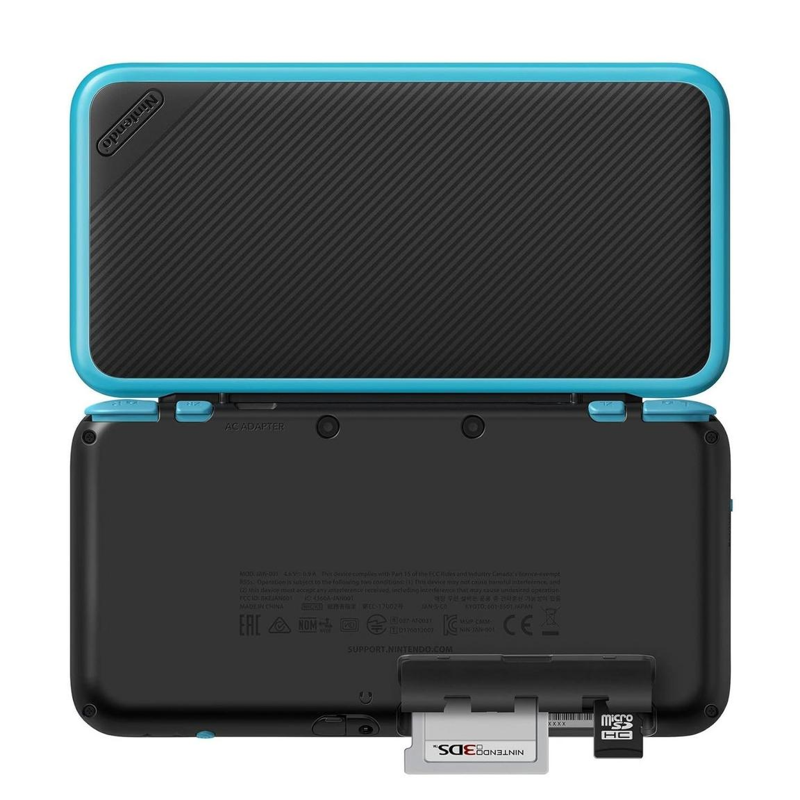 New Nintendo 2DS XL Console - Black and Turquoise