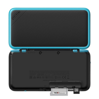 New Nintendo 2DS XL Console - Black and Turquoise