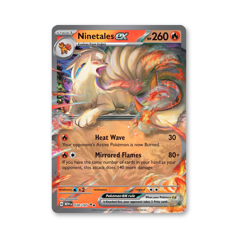 Ninetales ex - 038/165 (Scarlet & Violet 151)