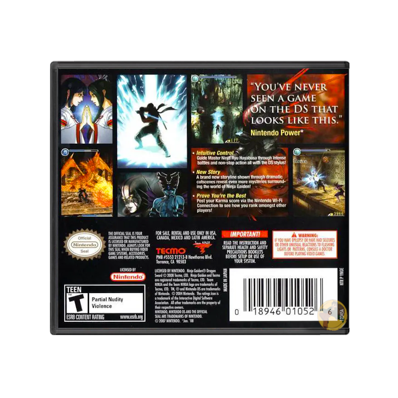 Ninja Gaiden: Dragon Sword (Nintendo DS)