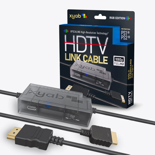 RGB+ HD Link Cable For PS1 & PS2