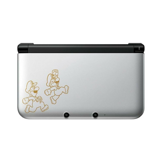 Nintendo 3DS XL Console -  Silver Mario & Luigi Edition