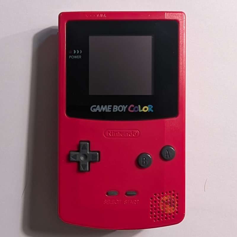 Game Boy Color System - Berry Back-lit Screen Mod