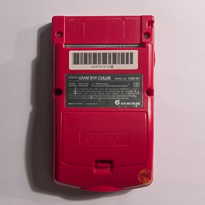 Game Boy Color System - Berry Back-lit Screen Mod