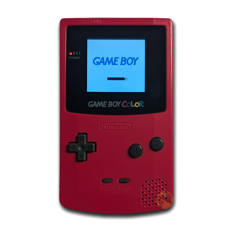 Game Boy Color System - Berry Back-lit Screen Mod