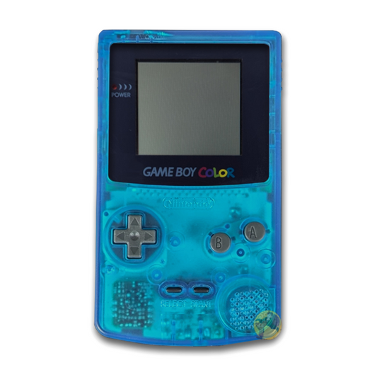 Game Boy Color System - Clear Light Blue