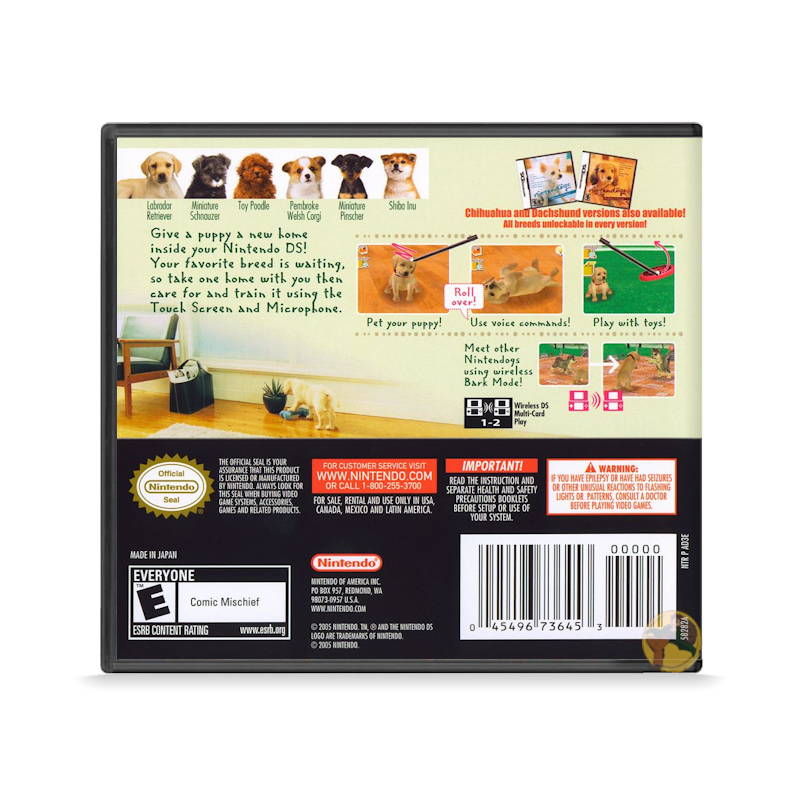 Nintendogs: Lab & Friends (Nintendo DS)