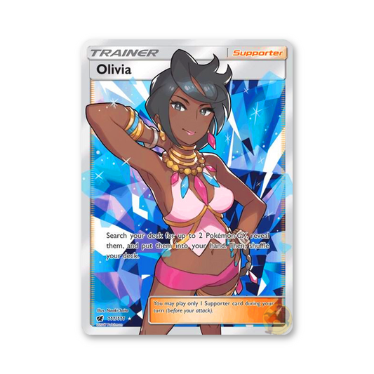 Olivia (Full Art) - 111/111 (Crimson Invasion)