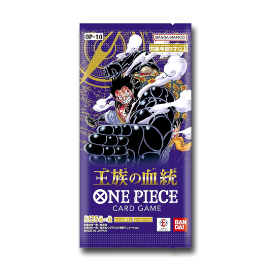 One Piece TCG: Royal Bloodline OP-10 Booster Pack (6 cards) [JPN]