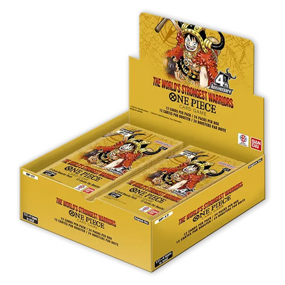 One Piece TCG: The World's Strongest Warriors [OP-17] Booster Box (24 Packs)