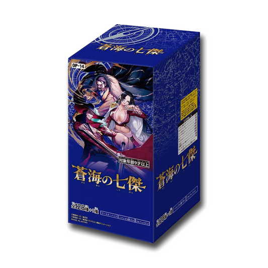 One Piece TCG: The Azure Sea's Seven [OP-14] Booster Box (24 Packs) [JPN]