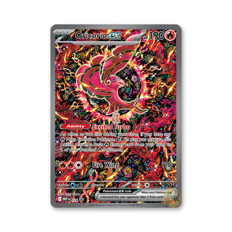 Oricorio ex - 024 (Mega Evolution Promos)