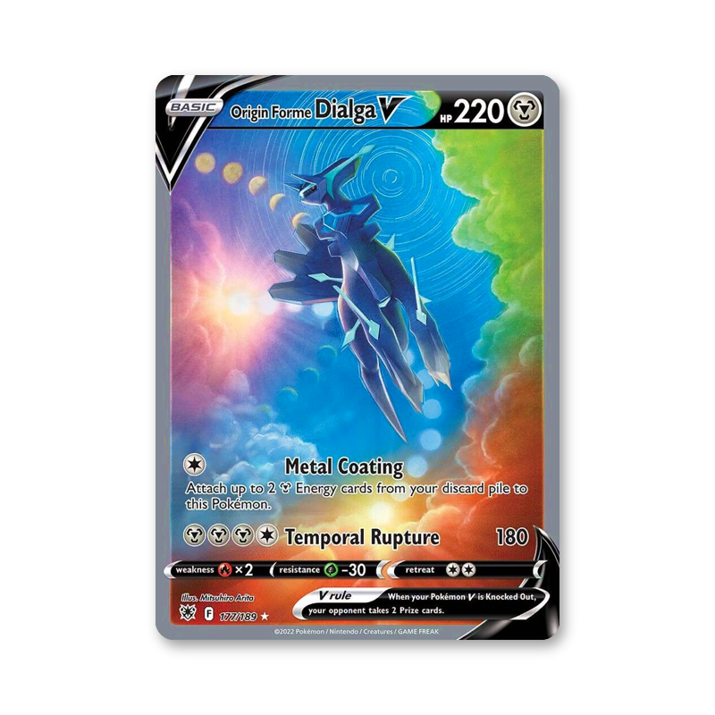 Origin Forme Dialga V (Alternate Full Art) - 177/189 (Astral Radiance)