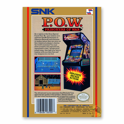 P.O.W.: Prisoners of War (Nintendo NES)
