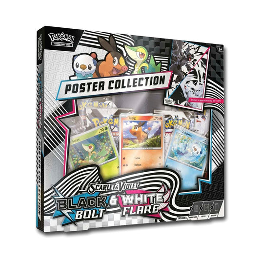 Pokémon TCG: Scarlet & Violet - Black Bolt & White Flare Poster Collection